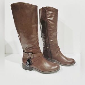 Style & Co Dark Brown Classic Boots Size 7.5
